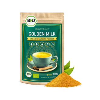 Woldohealth Zlaté mléko kurkuma 300g