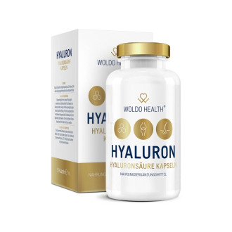 WoldoHealth Kyselina hyaluronová s kolagenem 90 cps.