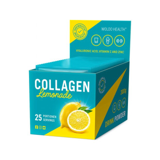 Woldohealth Mořský a hovězí kolagen 25x12g Citronáda