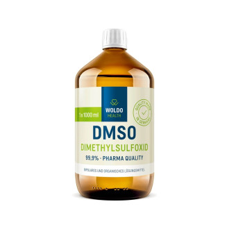 WoldoHealth DMSO dimethylsulfoxid 99,9% 1000 ml