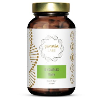 Puravia LABS B-komplex Daily, 60 kapslí