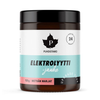 Puhdistamo Electrolyte Powder (Směs Elektrolytů) 120g red berries