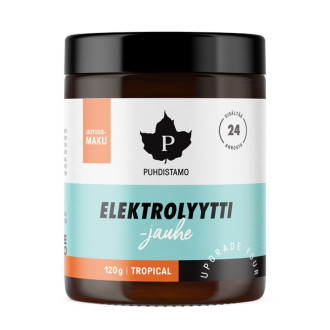 Puhdistamo Electrolyte Powder (Směs Elektrolytů) 120g tropical
