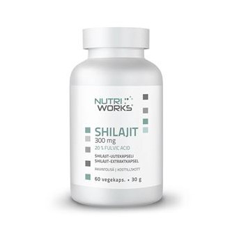 NutriWorks Shilajit 300mg 60 kapslí