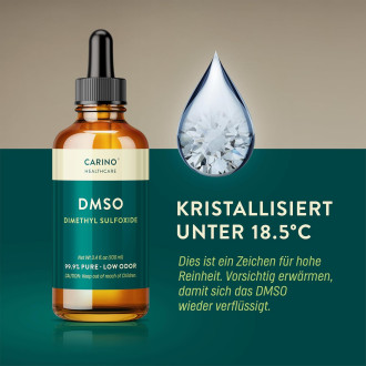 Carino Healthcare DMSO dimethylsulfoxid 99,9% 100ml