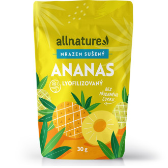 Allnature Ananas sušený mrazem kousky 30 g