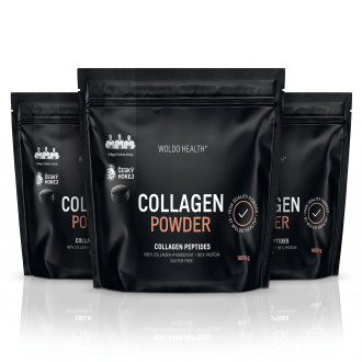 2+1 Woldohealth 100% hovězí kolagen 3x1kg