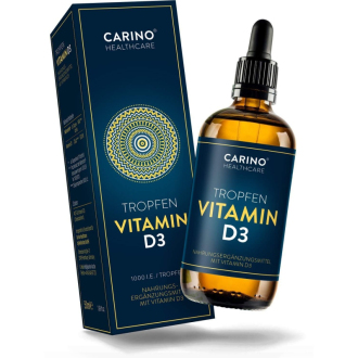 CARINO HEALTHCARE Vitamin D3 Kapky ( 1000 I.U. ) 50 ML