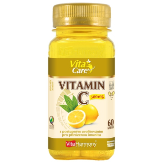 Vitamin C 500 mg s postupným uvolňováním - 60 cps.