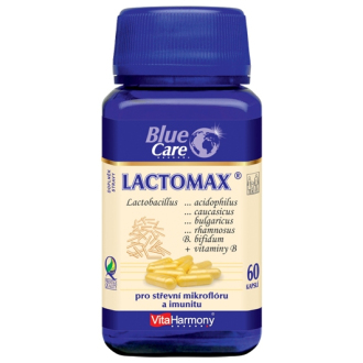 Lactomax® Double - laktobacily 4 mld.+ komplex vit. B - 60 cps.