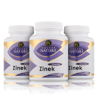 2+1 Golden Nature Zinek Chelate 300 cps.