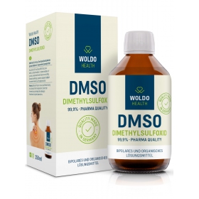 WoldoHealth DMSO dimethylsulfoxid 99,9% 250 ml