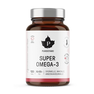 Puhdistamo Super Omega 3 (Krilový olej) 120 kapslí