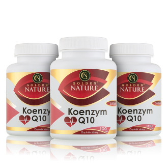 2+1 Golden Nature Koenzym Q10 100mg softgel 300 cps.