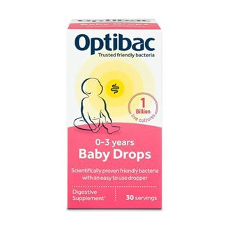 Optibac Baby Drops (Probiotika pro děti v kapkách) 10ml