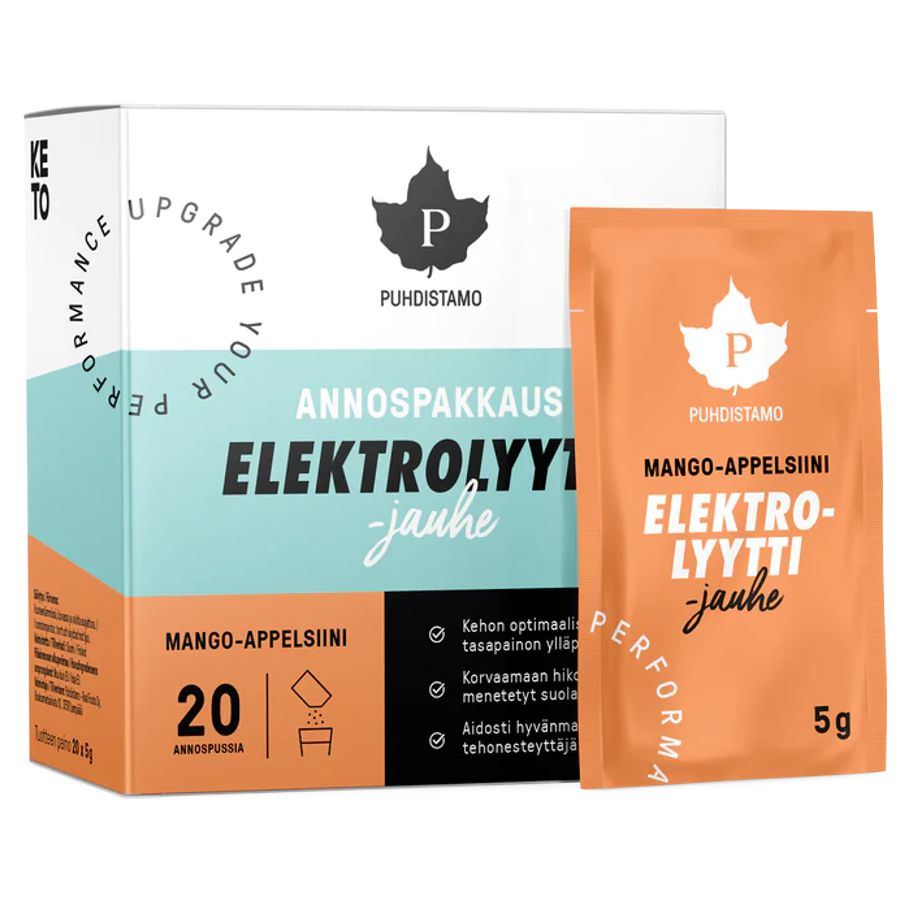Puhdistamo elektrolyty