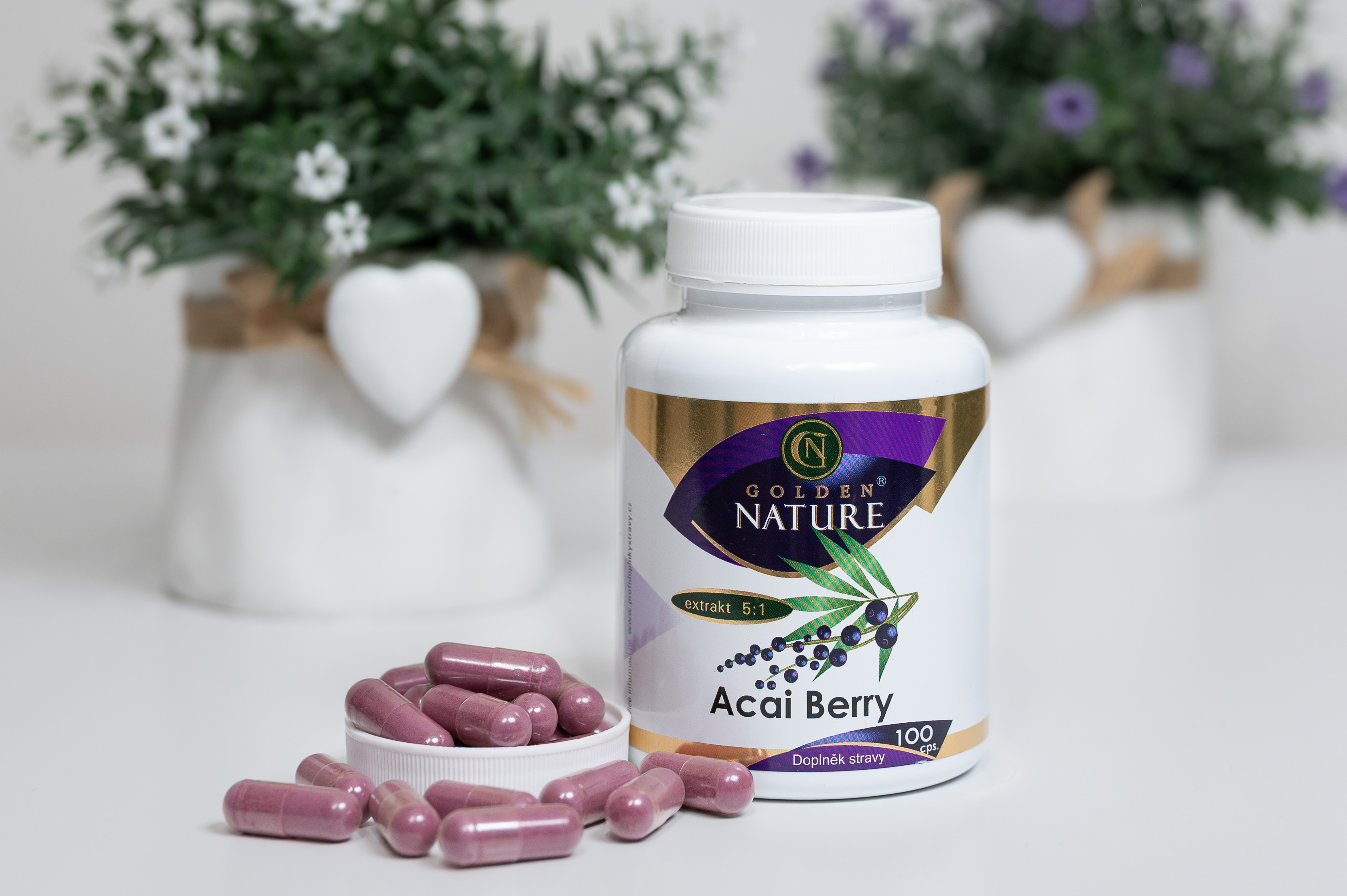Golden Nature Acai berry v akčním balení 2+1